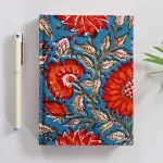 Handmade Cotton Fabric Cover Journal Writing Diary