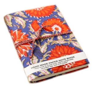 Handmade Cotton Print Fabric Journal/Writing Notebook - Image 3