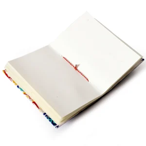 Indian Paisley Print Cloth Cover Journal Diary - Image 4