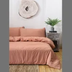Terracotta Bed Sheet, Size:- Single/Double/King - Image 3