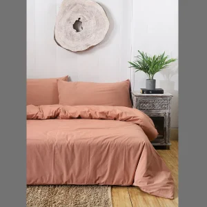 Terracotta Bed Sheet, Size:- Single/Double/King - Image 3