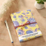 Travelers Writing Blank Fabric Cover Notebook - Image 2