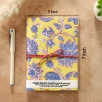 Travelers Writing Blank Fabric Cover Notebook - Image 6