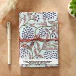 Vintage Printed Fabric Diary Blank Notebook
