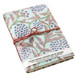 Vintage Printed Fabric Diary Blank Notebook - Image 4