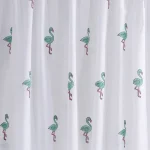 100%Cotton Print Voile Fabric Napkins Flamingo Print - Image 4
