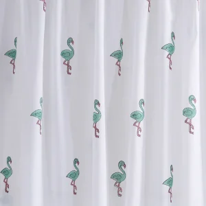 100%Cotton Print Voile Fabric Napkins Flamingo Print - Image 4