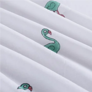 100%Cotton Print Voile Fabric Napkins Flamingo Print - Image 6