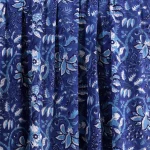 18" Blue Floral Printed Cotton Napkins Set - Image 6