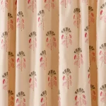 24 PC Peach Floral Printed 100% Cotton Napkins - Image 9