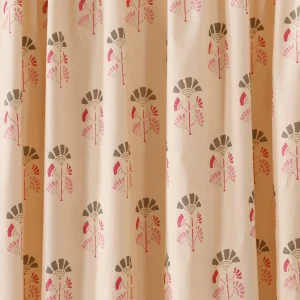 24 PC Peach Floral Printed 100% Cotton Napkins - Image 9