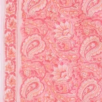 48 PC Set Pink Paisley Print Cotton Napkins - Image 8
