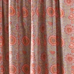 6 PC Grey Floral Print Cotton Napkins - Image 6