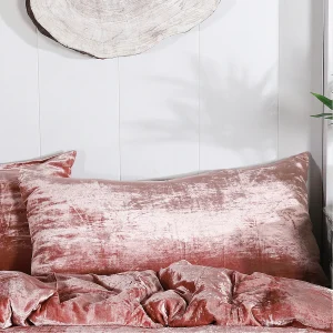 Bed Pillow Case Pack of 2 Piece Set (Rose Gold) - Image 3