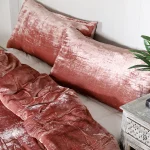 Bed Pillow Case Pack of 2 Piece Set (Rose Gold) - Image 2