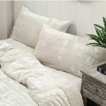 White Soft Velvet Fabric Pillow Cover - Image 4