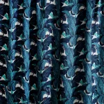 Beautiful Blue Leaf Printed Cotton Napkins - Image 7
