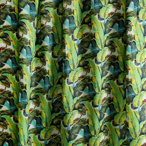 Beautiful Green Leaf Printed Pure Cotton Napkins - Image 8