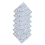 Beautiful Grey Floral Printed Napkins for Gift - Image 5