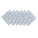 Beautiful Grey Floral Printed Napkins for Gift - Image 6