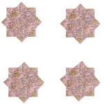 Beautiful Pink Floral Print Napkins