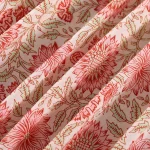 Beige Floral Printed Kitchen Table Decor Napkins - Image 7
