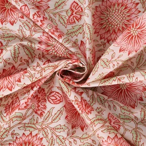 Beige Floral Printed Kitchen Table Decor Napkins - Image 8