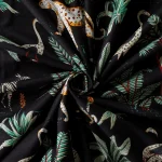 Black Forest Printed Dining Table Cotton Napkins - Image 6