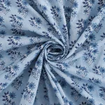 Blue Floral Block Print napkins 16 X 16 Set of 6 PC - Image 4