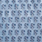Blue Floral Block Print napkins 16 X 16 Set of 6 PC - Image 5