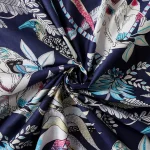 Blue Monkey Printed Washable Cotton Napkins - Image 7
