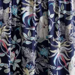 Blue Monkey Printed Washable Cotton Napkins - Image 8