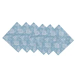 Dining Table Decor Cotton Fabric Napkins 6 PC Set - Image 2