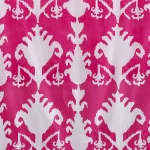 Dining Table Pink Ikat Printed Napkins Set - Image 8
