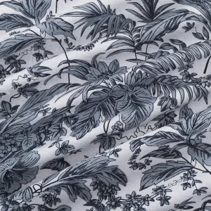 Dinner Napkins 100% Cotton Grey Printed Cloth - Image 8