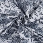 Dinner Napkins 100% Cotton Grey Printed Cloth - Image 9