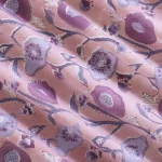 Dinner Napkins Purple Lotus Print Kitchen Table Cotton Cloth - Image 9