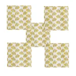 Elephant Printed Cotton Napkins Home Dining Table Decor - Image 3
