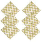 Elephant Printed Cotton Napkins Home Dining Table Decor - Image 4