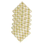 Elephant Printed Cotton Napkins Home Dining Table Decor - Image 2