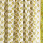 Elephant Printed Cotton Napkins Home Dining Table Decor - Image 7