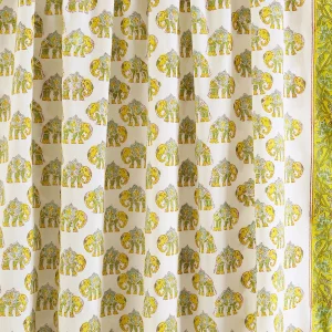 Elephant Printed Cotton Napkins Home Dining Table Decor - Image 7