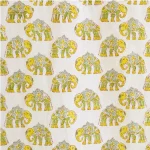 Elephant Printed Cotton Napkins Home Dining Table Decor - Image 8