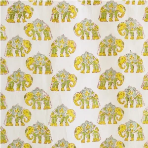 Elephant Printed Cotton Napkins Home Dining Table Decor - Image 8