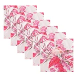 Flamingo Printed Cotton Fabric Napkins - Image 2
