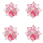 Flamingo Printed Cotton Fabric Napkins - Image 5