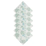 Floral Printed Cotton Dining Table Decor Napkins - Image 3