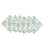 Floral Printed Cotton Dining Table Decor Napkins - Image 4