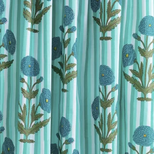 Floral & Stripe Printed Napkins Set - Image 8