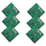 Green Napkins Set of 48 PC Pure Cotton Tea Cloth - Image 3